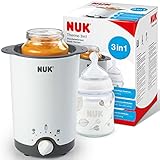 NUK Thermo 3in1 Babyflaschenwärmer | schonendes Auftauen, Erwärmen und Warmhalten von...