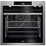 AEG BSS575021M Einbau-Backofen SteamCrisp – mit Dampfunterstützung / Pyrolyse...
