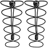 CampTeck U6602 Schnürsenkel mit Schnellverschluss, Elastische Schnürsenkel mit...