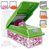 Gemüseschneider Pro Zwiebelschneider Multifunktionaler Mandolinenschneider...
