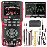 Handheld Oszilloskop, 9999 Counts Digital Multimeter, 3-in-1 Universal Tester, 10MHz...