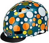 Nutcase Street-Polka Face Helm, Mehrfarbig, M
