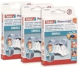 Powerstrips Small im 3er Pack - Doppelseitige Klebestreifen zur Montage von Gegenständen...