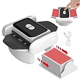 GOEDCH Automatischer Mischmaschine Karten: Geräuscharmer und Wiederaufladbarer...