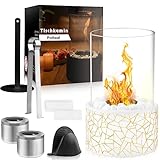 Tischkamin - Tischfeuer für Outdoor & Indoor - Unendliche Brenndauer - Bio...