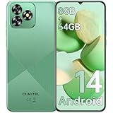 OUKITEL C53 Android 14 Smartphone Ohne Vertrag - 8GB+64GB/1TB erweiterbar Handy Ohne...