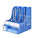 Zeitschriftensammler Multi-Layer-Kunststoff-Raster-Dateihalter...