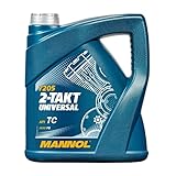 MANNOL Motorenöl 2-Takt Universal API TC, 4 Liter