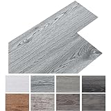 INMOZATA 5,02m²/ 36 Fliesen PVC Bodenbelag Selbstklebend Vinylboden Selbstklebend PVC...