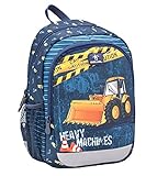 Belmil Kindergartenrucksack mit Brustgurt und Namensschild für 3-6...