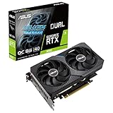 ASUS GeForce Dual RTX 3050 8GB OC Edition Gaming Grafikkarte (NVIDIA Ampere, GDDR6...