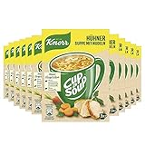 Knorr Cup a Soup Hühnersuppe mit Nudeln schnelle Nudelsuppe ohne geschmacksverstärkende...
