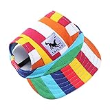 Surakey Hunde Baseballmütze Verstellbarer Outdoor Sport Hunde Basecap Hundecap...