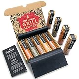 TIMBER TASTE® Grill Gewürze Geschenkset Männer | 5 erlesene BBQ Grillgewürze...