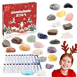 Brezoy Adventskalender 2024 Kinder, Edelsteine für Kinder Adventskalender...