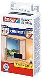 tesa TESA Insect Stop Comfort 55918-21 Fliegengitter, anthrazit 1St., 2400mm x...