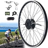 ROGHA Elektrofahrrad Umbausatz E-Bike Conversion Kit 36V 500W Elektrofahrrad Vorderrad...