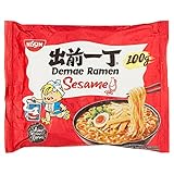 Nissin Demae Ramen – Sesam, Einzelpack, Instant-Nudeln japanischer Art, mit Sesamöl &...