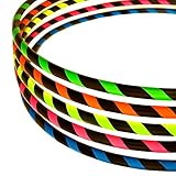 HOOPOMANIA Hula Hoop Reifen für Anfänger [Ø95cm - grün] Hula Hoop Anfänger...