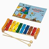 Das bunte Glockenspiel-Set von Voggenreiter Glockenspiel C-Dur mit Holzschlägel und...