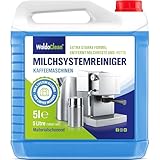 Milchsystemreiniger für Kaffeevollautomaten & Milchaufschäumer – 5l...