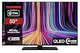 Telefunken QLED Fernseher 50 Zoll Smart TV QU50TO750MA 4K Fernseher UHD, HDR TV...