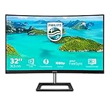 Philips 322E1C - 32 Zoll FHD Curved Gaming Monitor, 75 Hz, 4ms, FreeSync (1920x1080, VGA,...