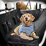 MZROT Hundedecke Auto Rückbank, 4-IN-1 Autoschondecke Hunde Autositz Rückbank...