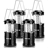 Lepro Camping Zubehör, Faltbare Campinglampe, Batteriebetrieben Camping Lampe,...