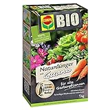 COMPO BIO Naturdünger mit Guano für alle Gartenpflanzen, Pflanzendünger /...