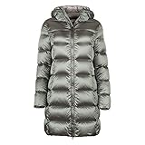 Colmar Damen Daunenjacke-2221 Daunenjacke, Matcha-Dark Steel, 40