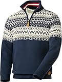 Hinterstoisser Pullover Herren, Warmer Norweger Pullover für Herren, Winterpullover,...