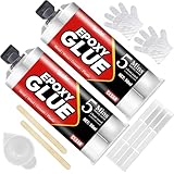 Epoxidkleber 100ml - 5 Minuten Epoxidharz Klebstoff Extra Stark für Metall, Kunststoff,...
