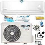 DIMSTAL 12000 BTU 3,6kW ULTRA - Split Klimaanlage + Heizung ECO Smart WiFi Self-Clean...