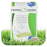 TerraDomi Rasendünger Frühjahr 25kg NPK 15-15-15 I Volldünger mit...