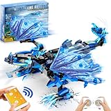 Sillbird Drachen Spielzeug für Kinder ab 8 Jahre, Ferngesteuert & APP-Steuerung...