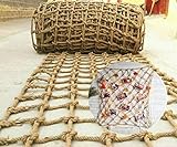 Seilnetz Für Spielplatz – Dekoratives Jute-Hanfnetz, Baumhaus, Klettern,...
