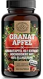 Granatapfel Kapseln -2400mg je Tagesdosis- WICHTIG: 45:1 Extrakt (=108000mg...