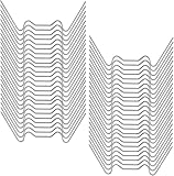 Voarge 50 Stück Gewächshaus Klammern, Hohlkammerplatte Befestigung...