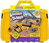 Kinetic Sand Baustellen Koffer - mit 907 g magischem Schweden,...