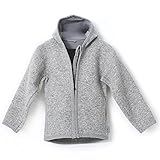 gipfelsport Walkjacke aus 100% Schurwolle - Wolljacke für Kinder, Baby | Merino Wollwalk...