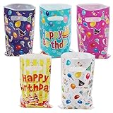 25 Stück Geschenktüten, Geburtstagstüten, Geburtstagstüten Kinder,Cookie...