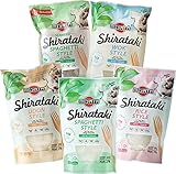 Miyata Shirataki Mischkarton mit 5 verschiedenen Sorten, Nudeln aus Konjakmehl, 1er Pack...