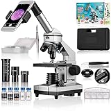 Bresser Mikroskop BIOLUX CA 40x-1024x Mikroskop Set mit Auflicht- und...