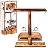 Ring Toss® Game | Geschicklichkeitsspiel aus Holz | Premium Qualität |...