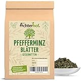 Pfefferminzblätter 250g I Pfefferminzblätter getrocknet und geschnitten I ideal für...