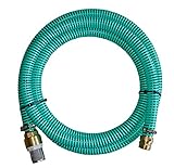 1' Zoll Saugschlauch garnitur 1 Zoll 7m für Gartenpumpe, Saugschlauchgarnitur,...