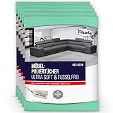 Filzada® 5X Premium Möbel Poliertuch - Garantiert fusselfrei bei Trocken- &...