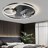 ATEEZ Deckenventilator Mit Licht Und Fernbedienung 3 Geschwindigkeiten...