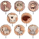 Collazoey 8 Stück Kleiderhaken Kinder,Selbstklebender Haken aus...
